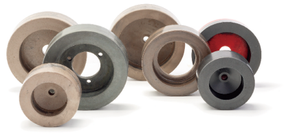 倒⻆抛光杯形轮