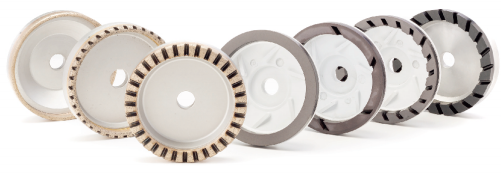 ⾼速磨轮: 直边机、双边机