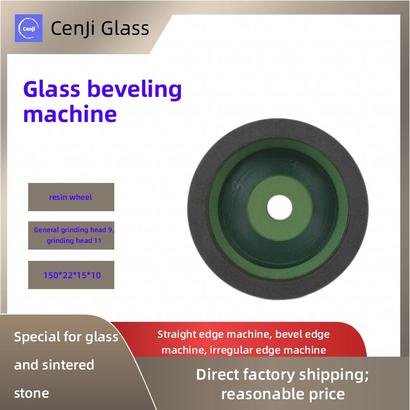 Resin Wheel Without Teeth for Beveling Machine &nbsp; 150*22*15*10