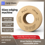 Glass Polishing Wheel 10S40 10S60 High Speed Polishing Wheel, Water Pine Wheel, Straight Edge Double Bevel Pol