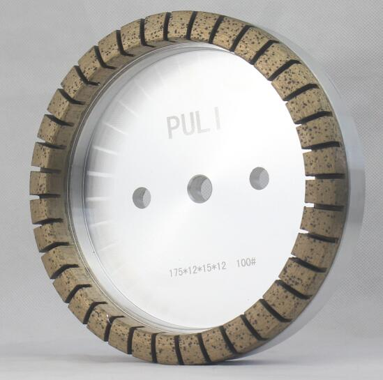 Double-sided machine diamond wheel, high-speed edging machine full tooth