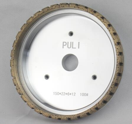 Diamond Grinding Wheel for Glass Beveling Machine 150*22*6*10 100#/140#/181#