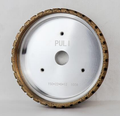 Diamond beveling grinding wheel; grinding wheel used for glass edge grinding; diamond grinding wheel