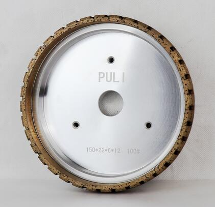 Diamond beveling grinding wheel; grinding wheel used for glass edge grinding; diamond grinding wheel