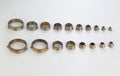 Glass drilling bit set