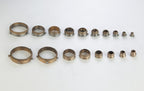Glass drilling bit set