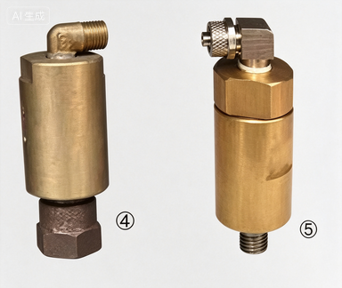 Glass drilling machine nozzle, Yihai Fushan Chen Gang Xinhai'an Linshi