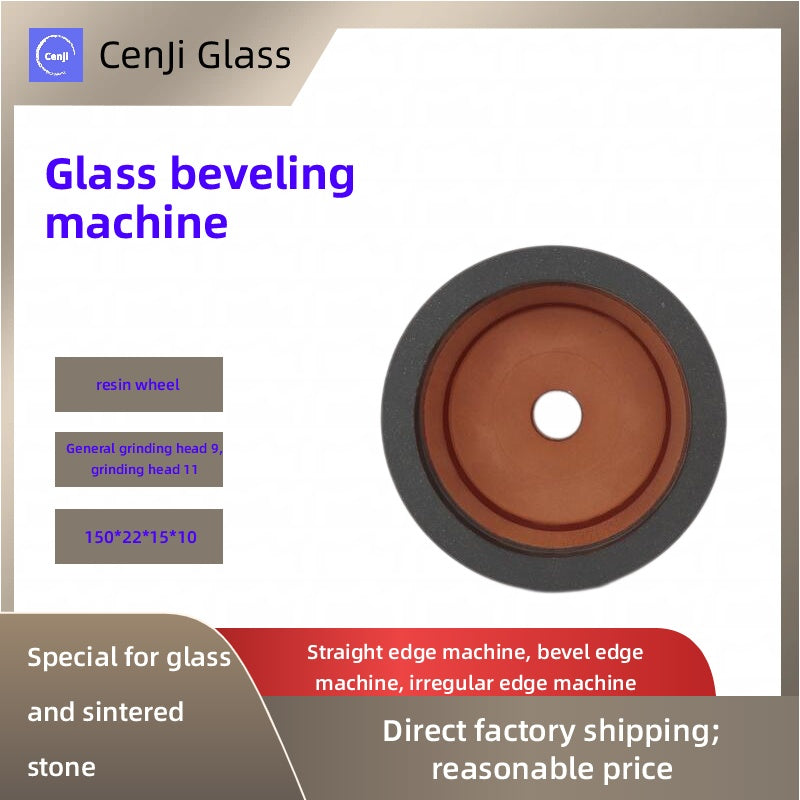 Resin Wheel Without Teeth for Beveling Machine   150*22*15*10