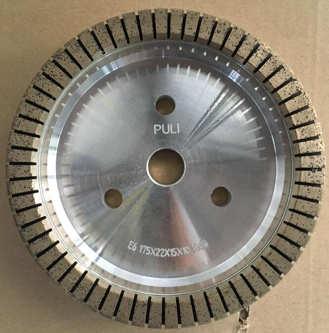 Double-sided machine diamond wheel, high-speed edging machine full tooth