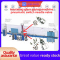 Insulating glass gluing machine pneumatic switch needle valve