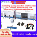 Insulating glass production line traceless back support wheel sealing line dispensing machine backing wheel