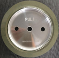 Green chamfered resin grinding wheel glass straight edge machine