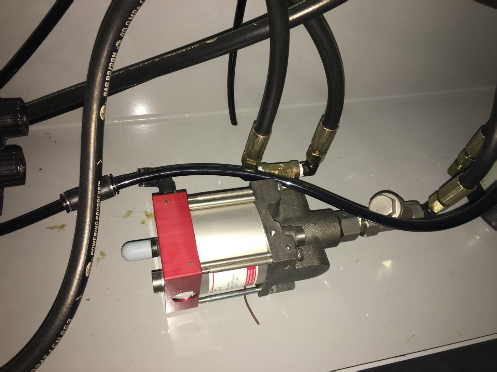 Insulating glass butyl tape coating machine booster pump