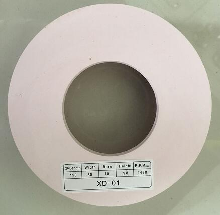 Glass straight edge machine double-sided machine final white polishing wheel XD01