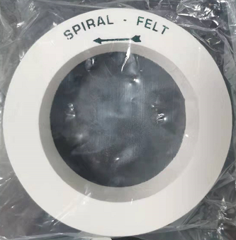 Wool Felt Wheel/ Spiral Felt for Glass Edge Polishing Beveling Mitering Machine