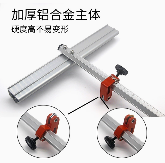 Portable T-shaped glass tile push cutter handheld scoring knife
