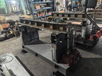 Automatic Glass Straight Line Edging Polishing Grinding Beveling Mitering Round Pencil Processing Edger Line Machine Machinery
