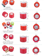 Complete collection of glass machinery equipment wheels