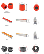 Complete collection of glass machinery equipment wheels