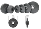 Complete collection of glass machinery equipment wheels