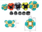 Complete collection of glass machinery equipment wheels